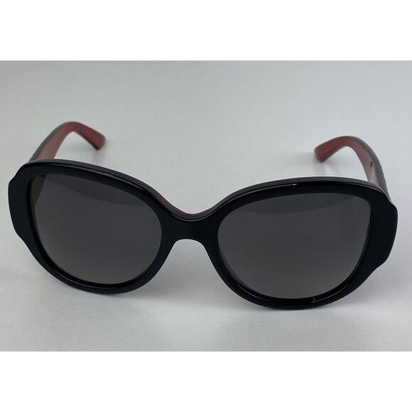 Christian Dior Lady In Dior 1 Back Red Sunglasses Soft Case Logo Round Oversized - Picture 3 of 13